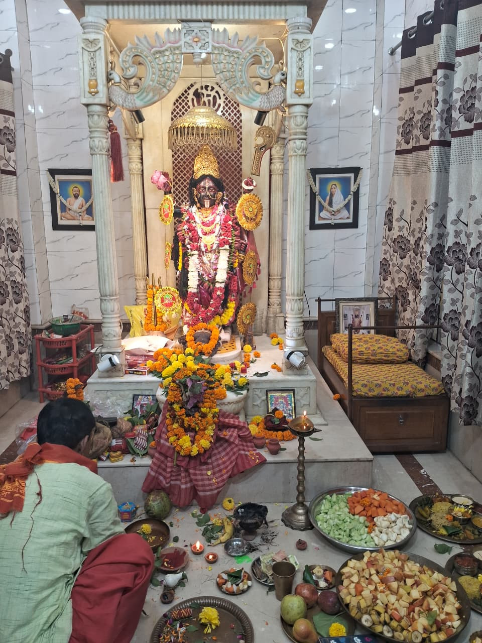 Kali Puja Held on 20-10-25