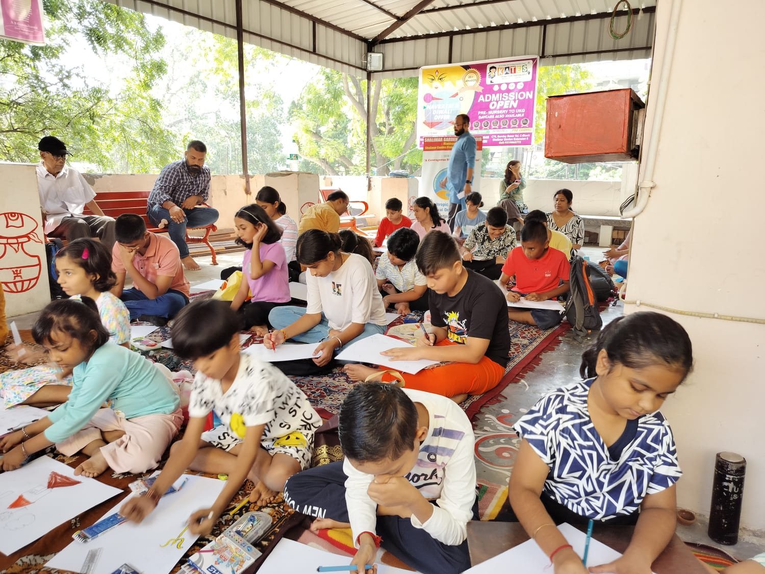 Drawing Competition Held On 12-10-2025